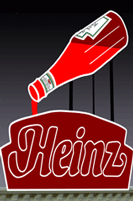 HO & O-Scale Heinz Ketchup
